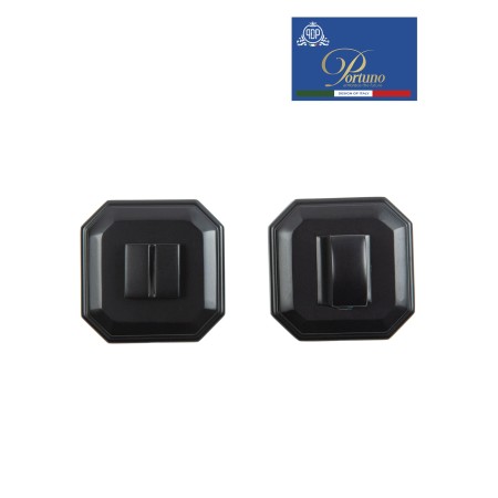 Ручка поворотная PDP WC.055 матово чёрный WC.055.03 (WC фиксатор)