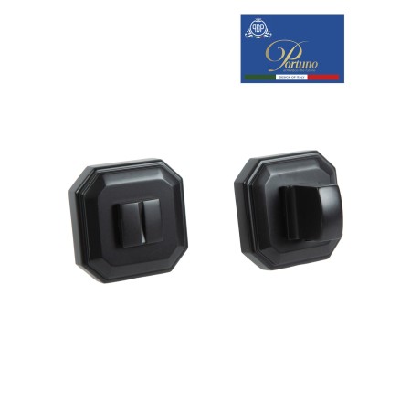 Ручка поворотная PDP WC.055 матово чёрный WC.055.03 (WC фиксатор)